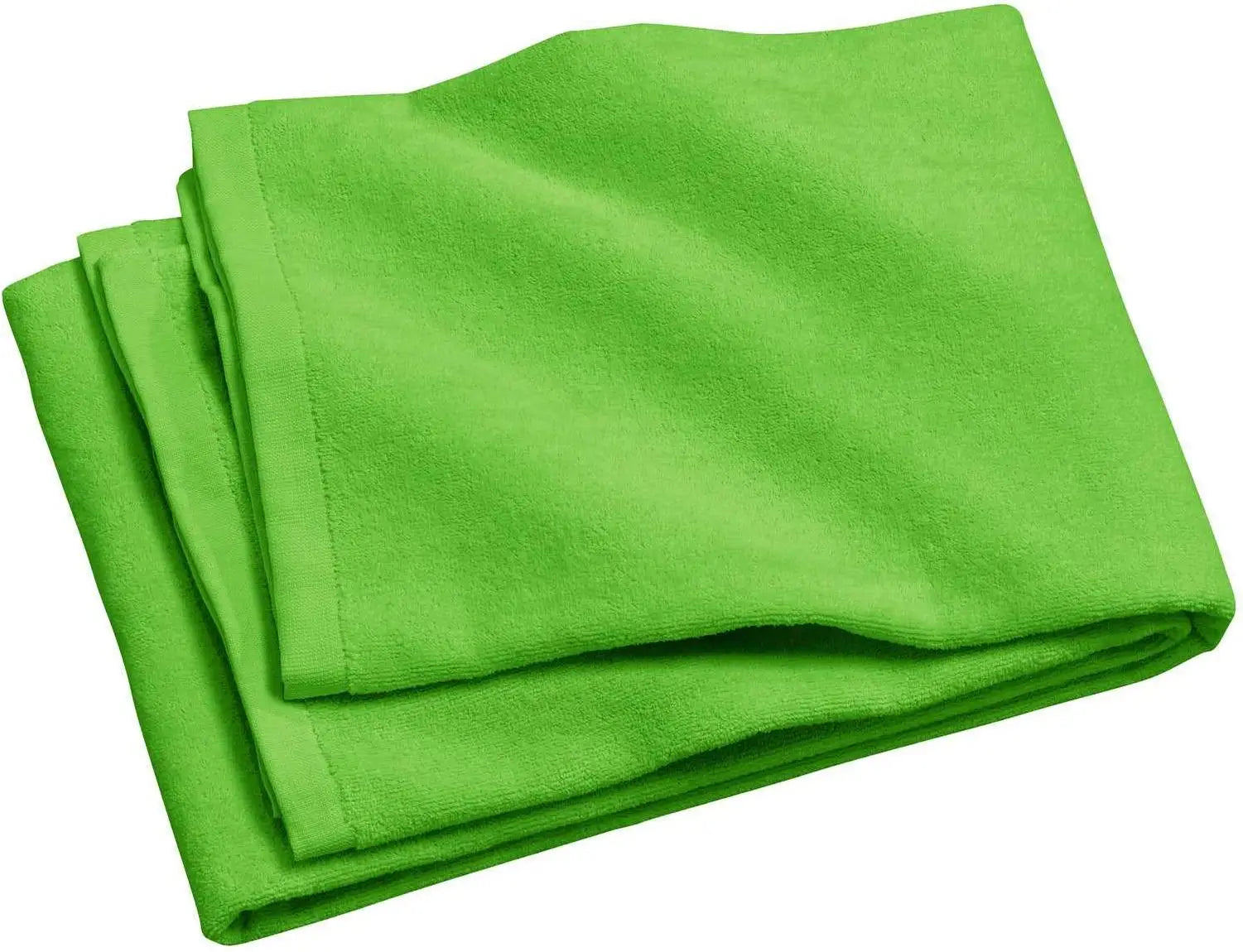 Port Authority Pt42 Beach Towel - Bright Lime - one Size Fits Most