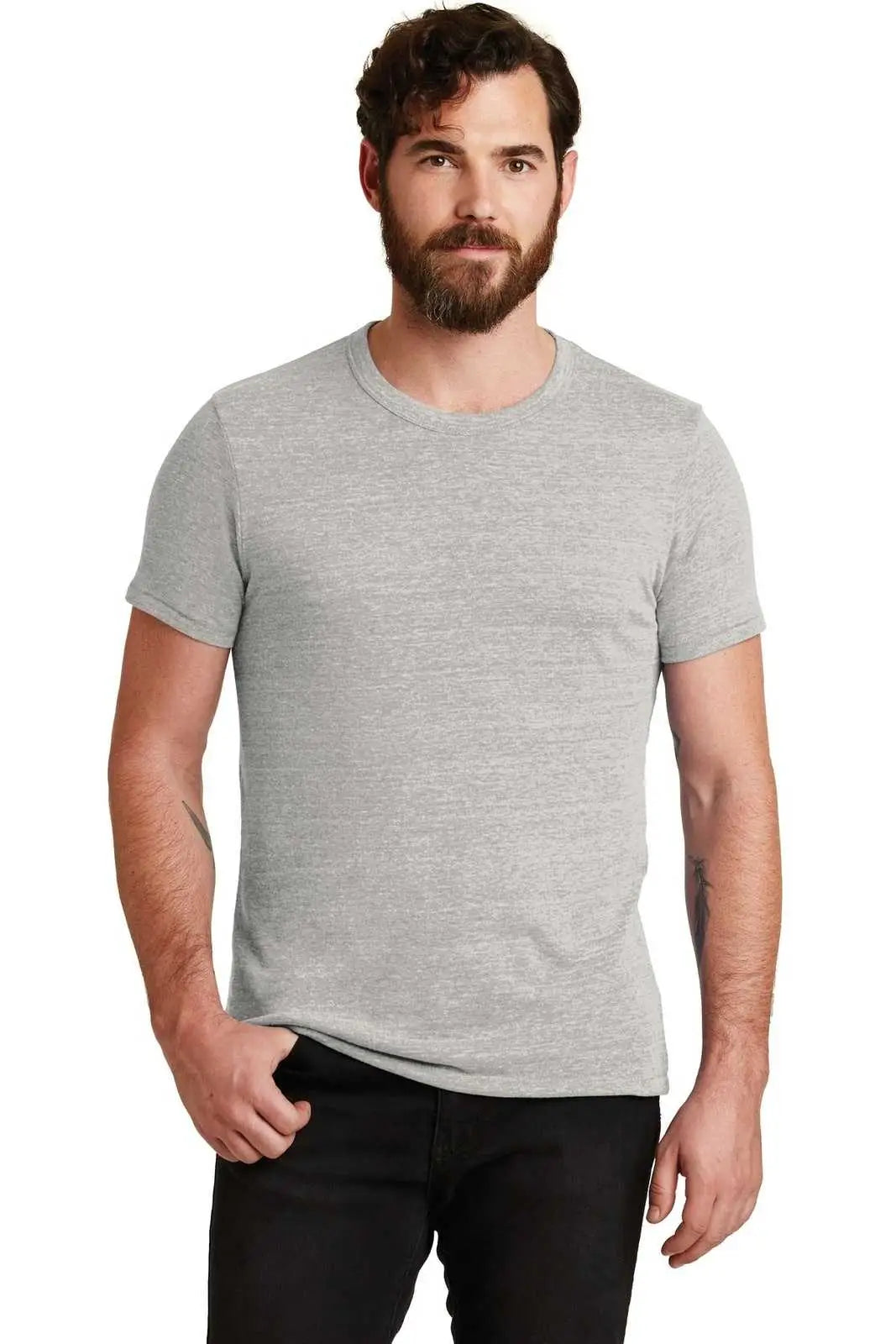 Alternative Aa1973 Eco-jersey Crew T-shirt - Eco Oatmeal Gray