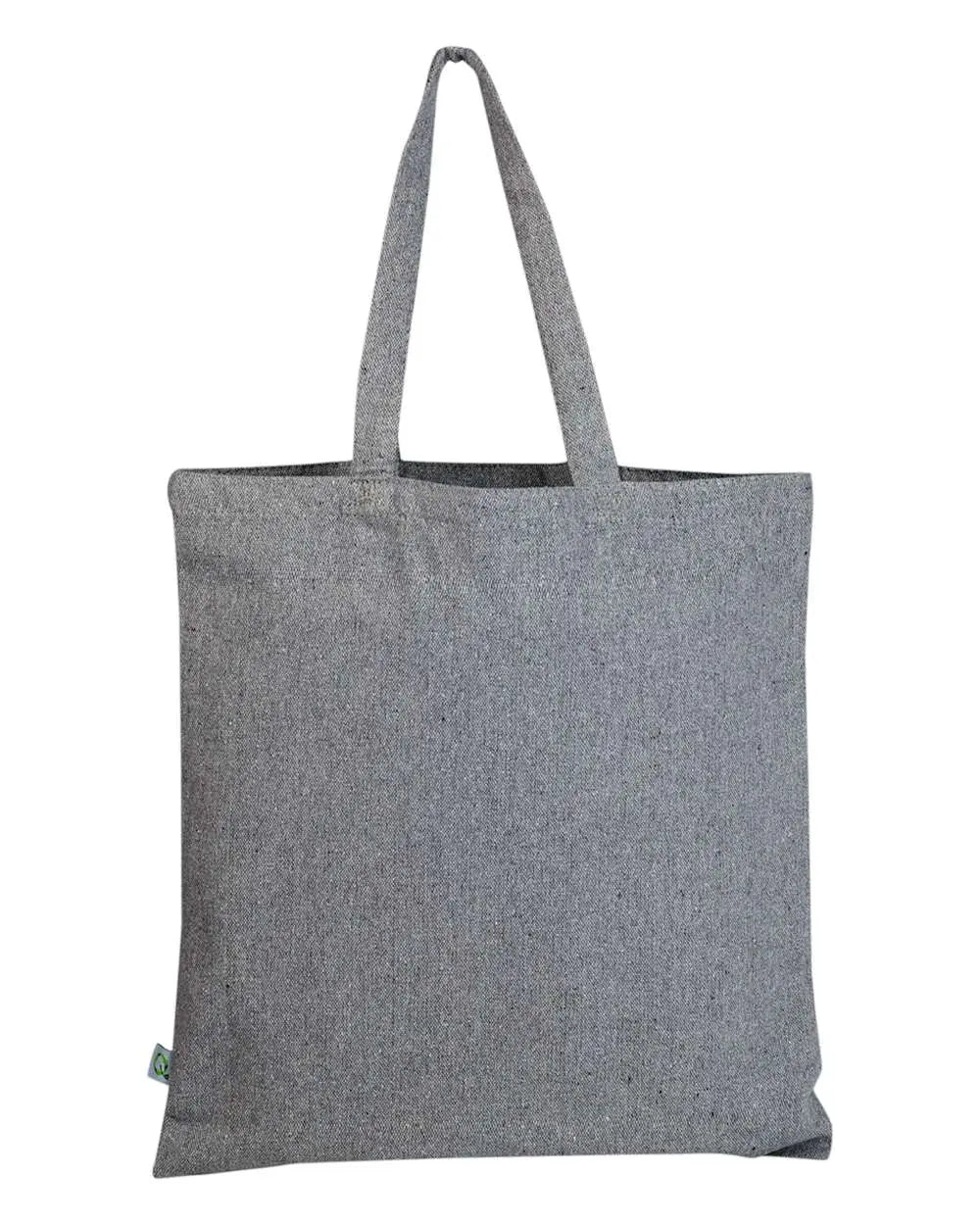 Q-tees S800s Sustainable Canvas Bag - S800 - Steel Gray - one Size Fits Most