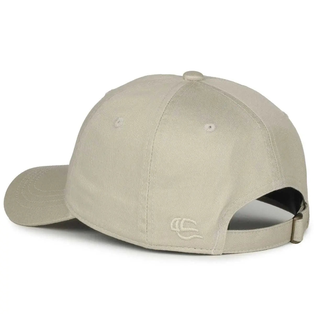 Oc Sports Gwt-111 Adjustable Strap Garment Wash Cotton Cap - Putty