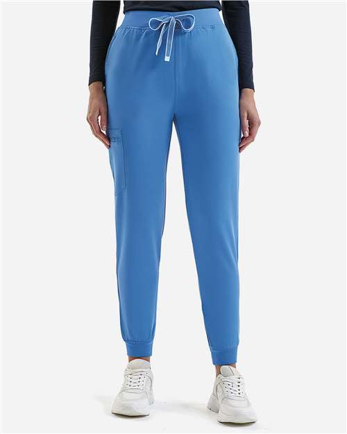 Ceil Blue Women&#39;s Energized Stretch Jogger Scrub Pants - NN610