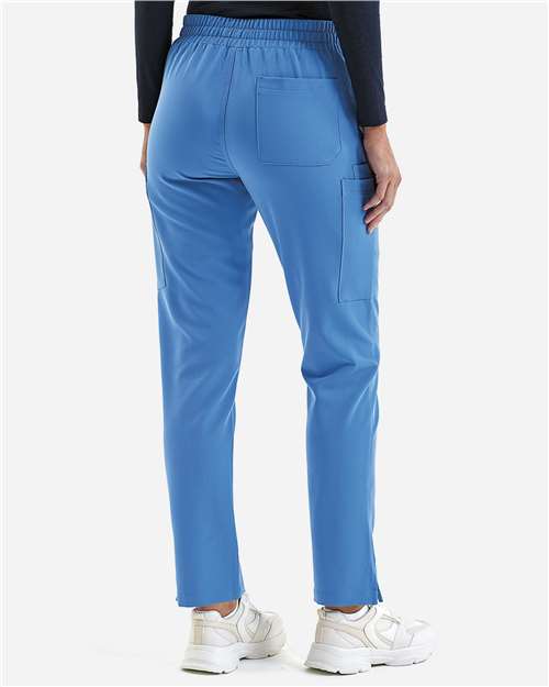 Ceil Blue Women's Relentless Stretch Cargo Scrub Pants - NN600