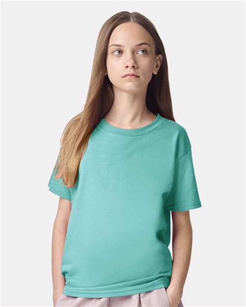 Celadon Youth Fine Jersey Tee - 2001Y