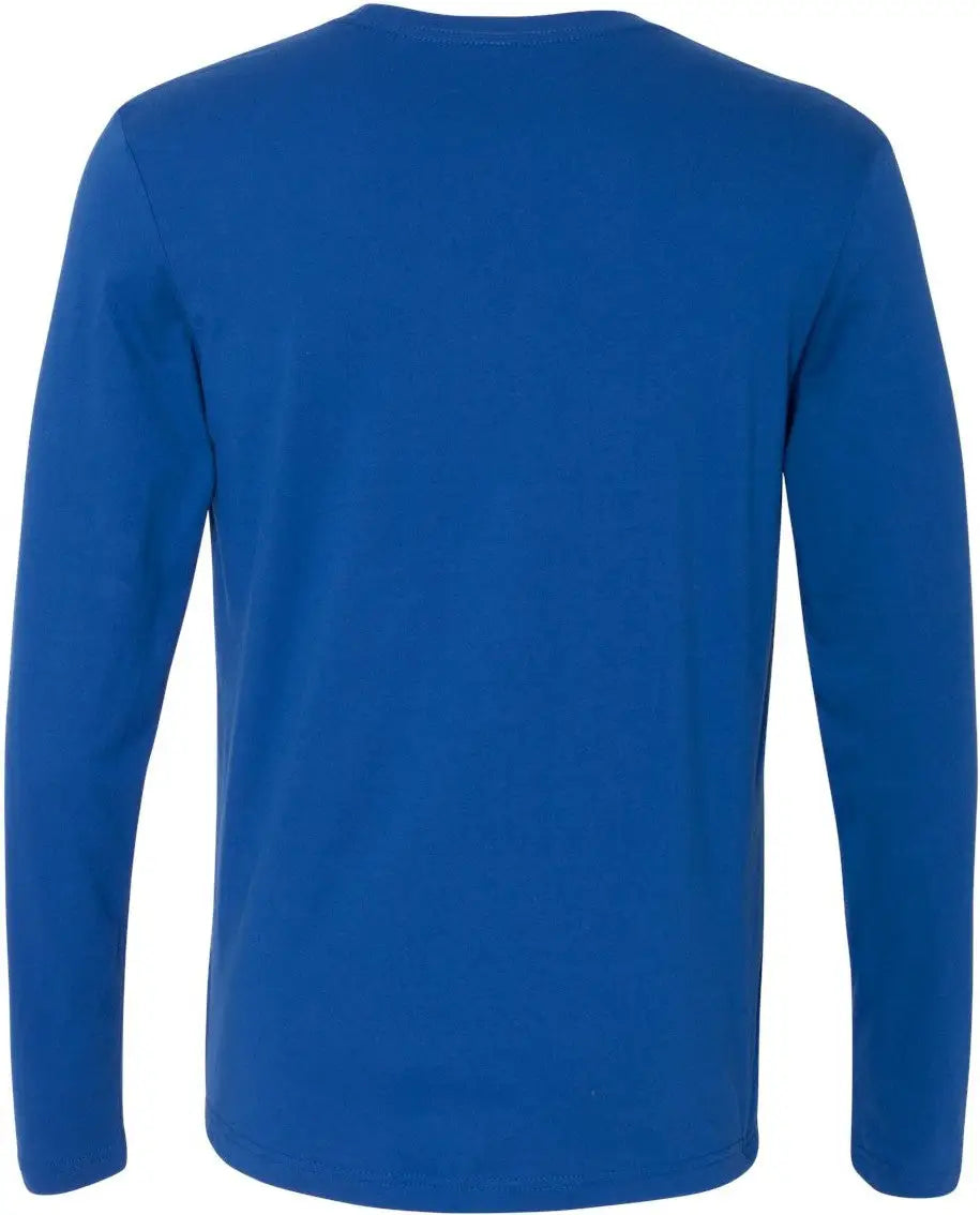 Next Level 3601 Cotton Long Sleeve T-shirt - Royal - Adult Xs