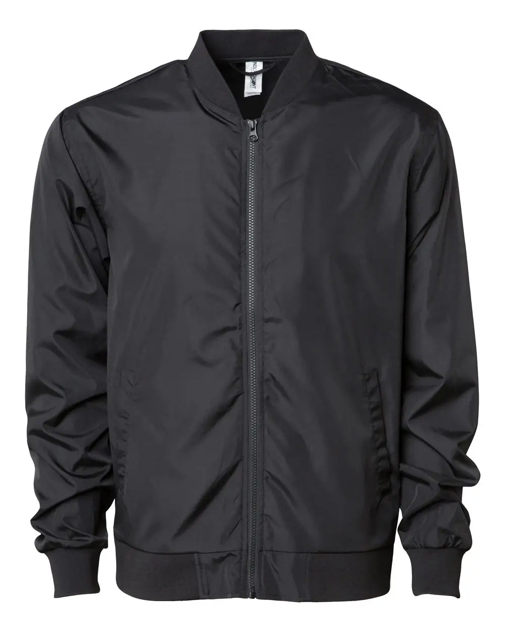Independent Trading Co. Exp52bmr Lightweight Bomber Jacket - Black - Xs