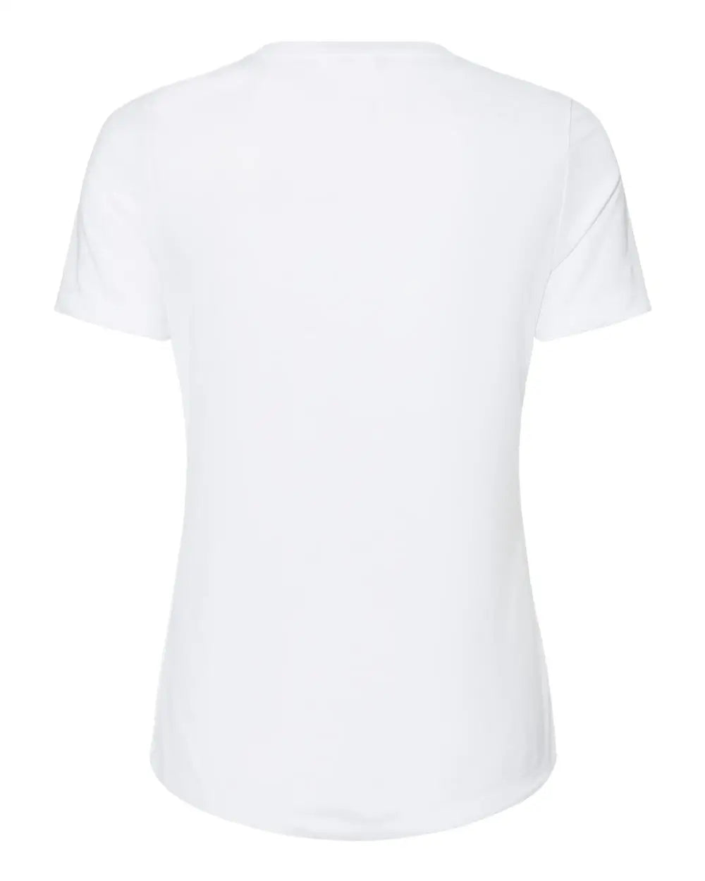 Bella + Canvas 6413 Women’s Relaxed Fit Triblend Tee - Solid White - s