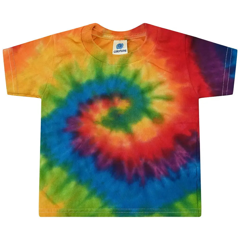 Colortone 1160 Toddler Tie-dyed T-shirt - Prism