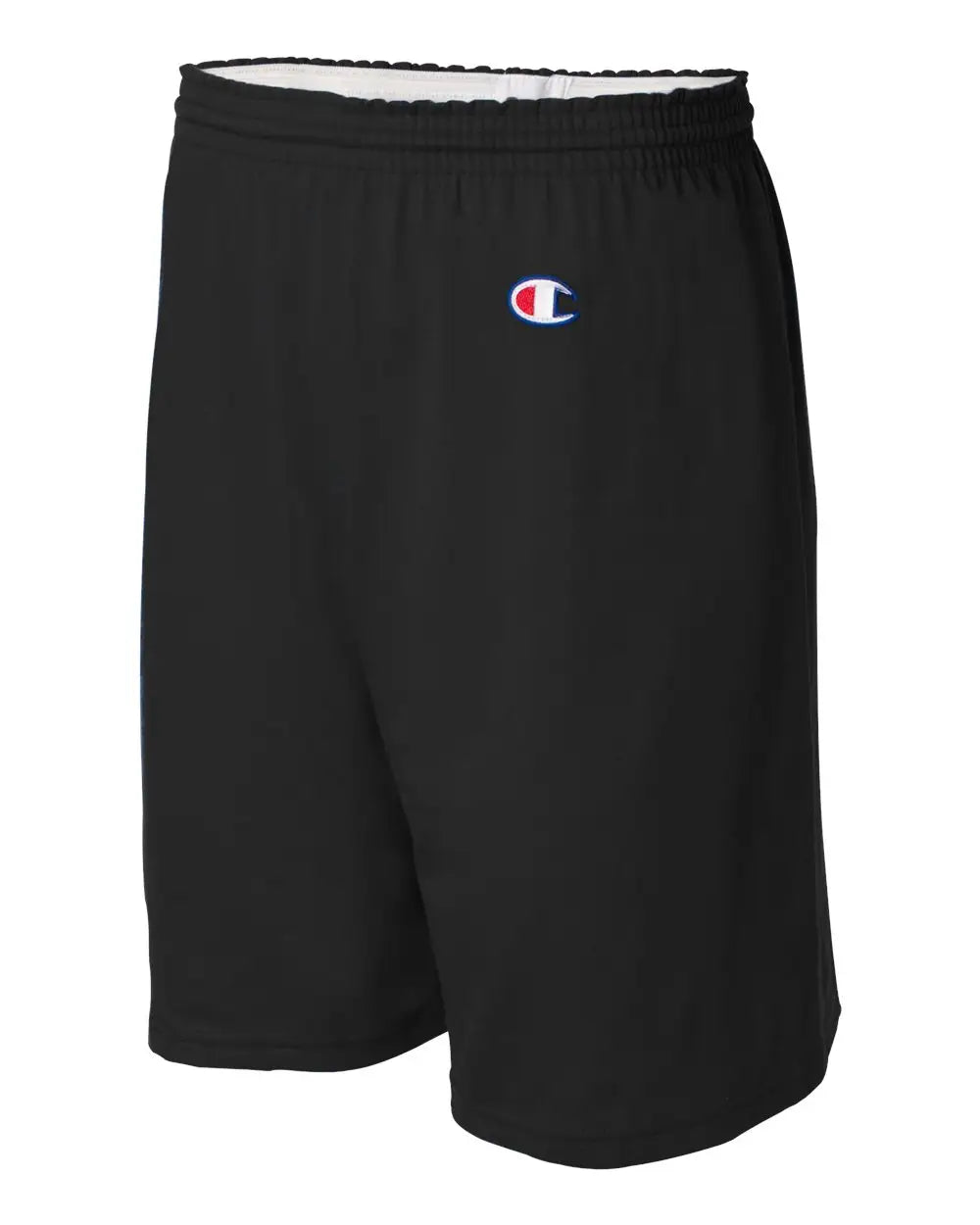 Champion 8187 Cotton Gym Shorts - Black