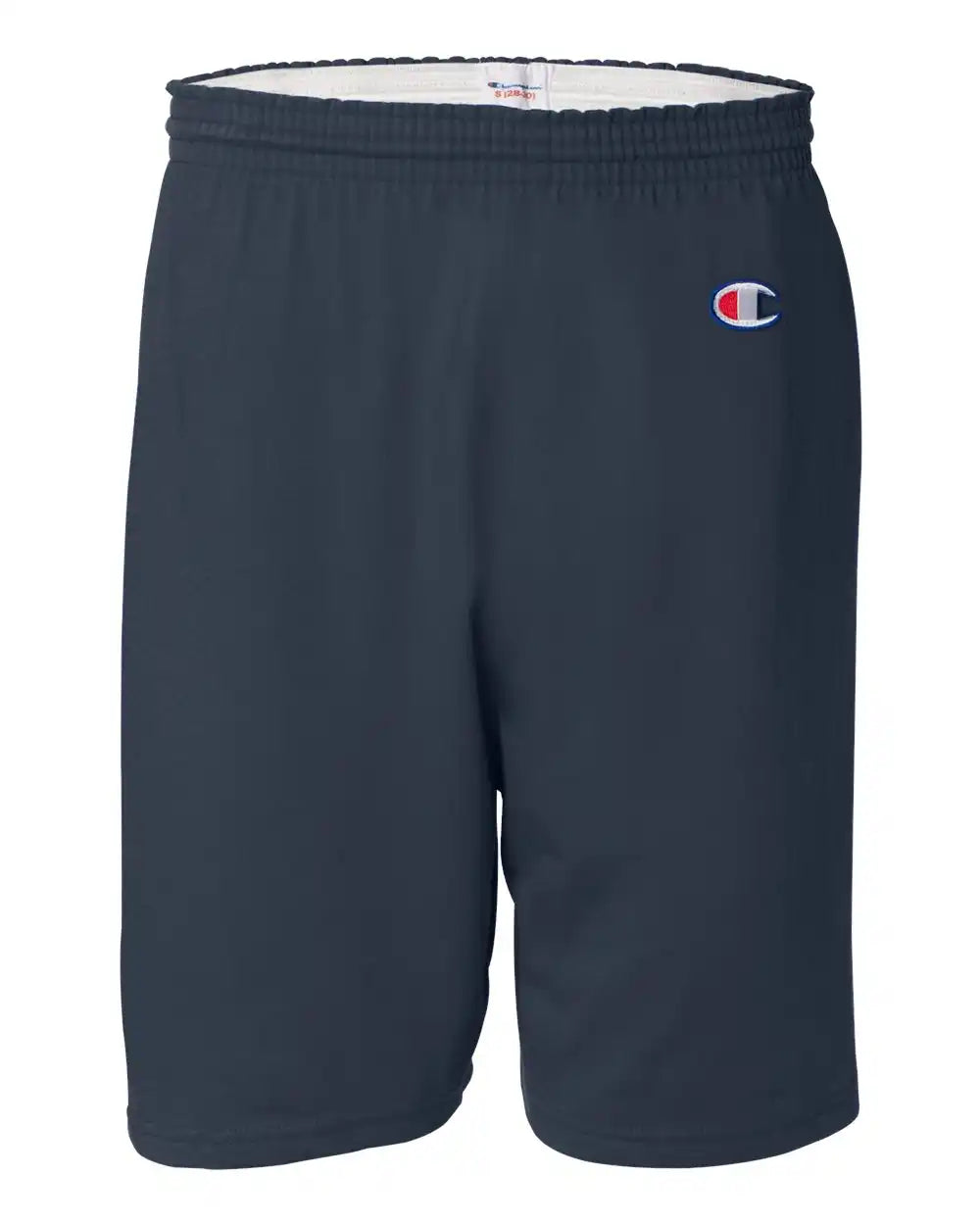 Champion 8187 Cotton Gym Shorts - Navy - s