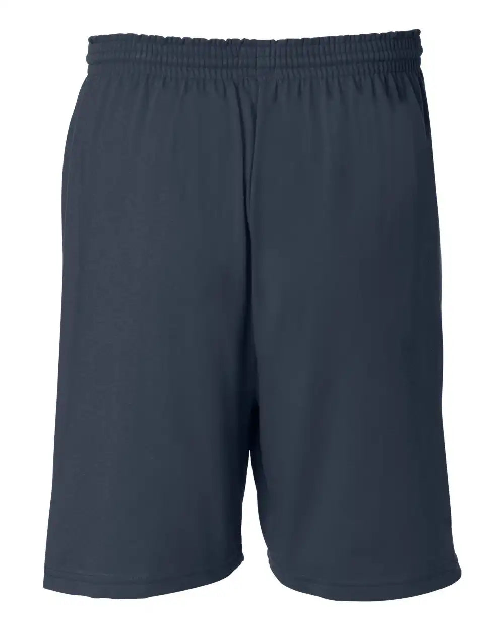 Champion 8187 Cotton Gym Shorts - Navy