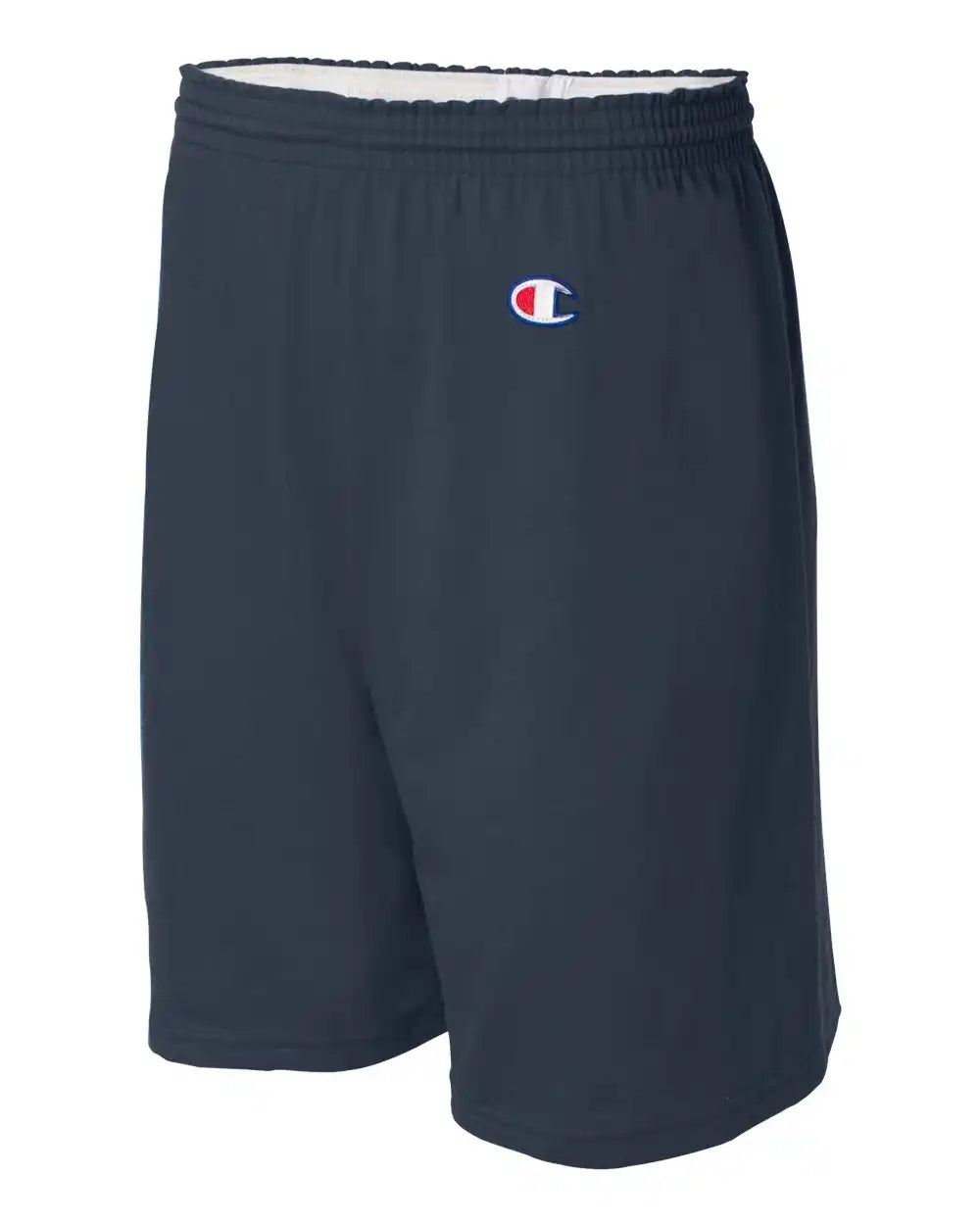 Champion 8187 Cotton Gym Shorts - Navy - s