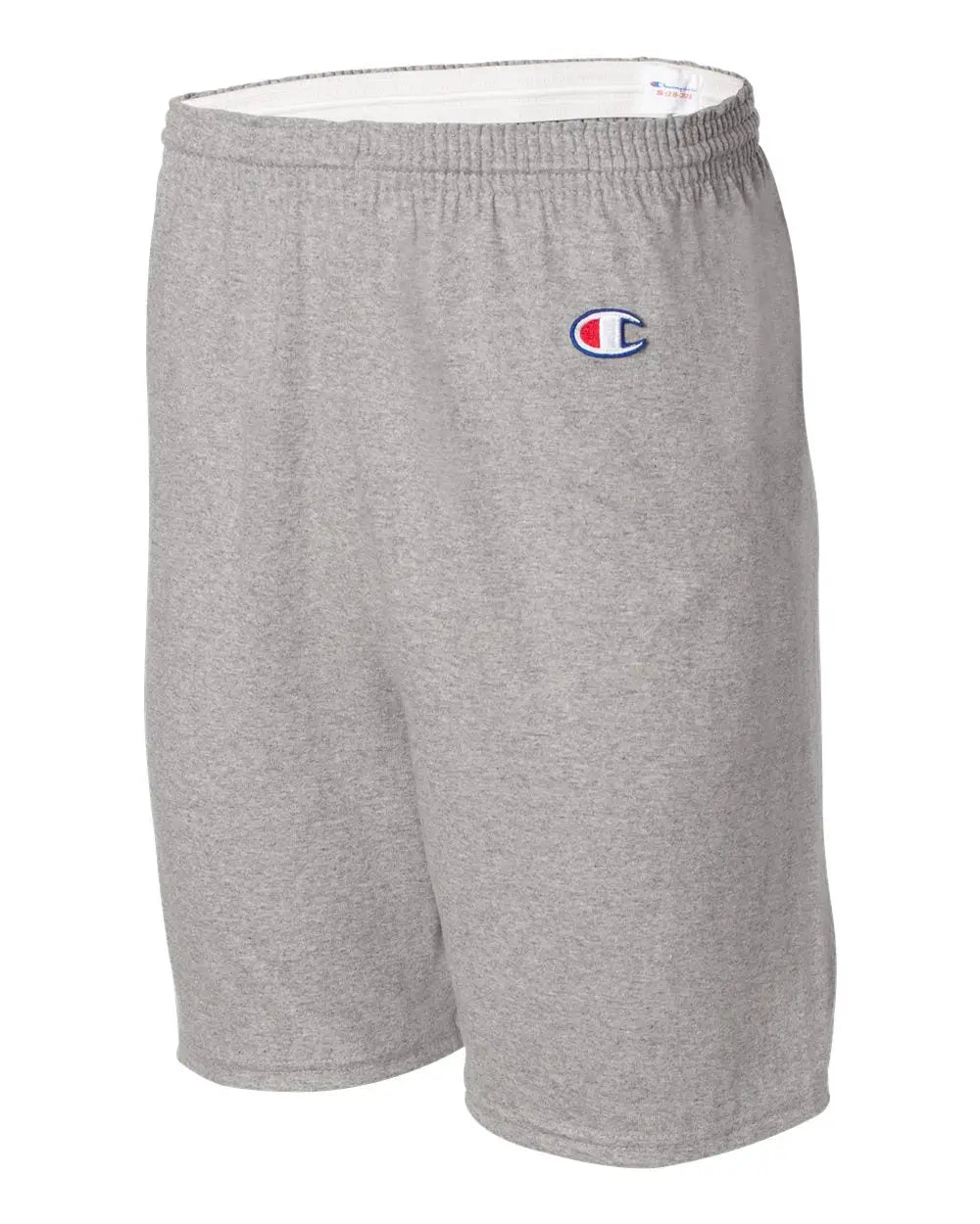Champion 8187 Cotton Gym Shorts - Oxford Grey Heather