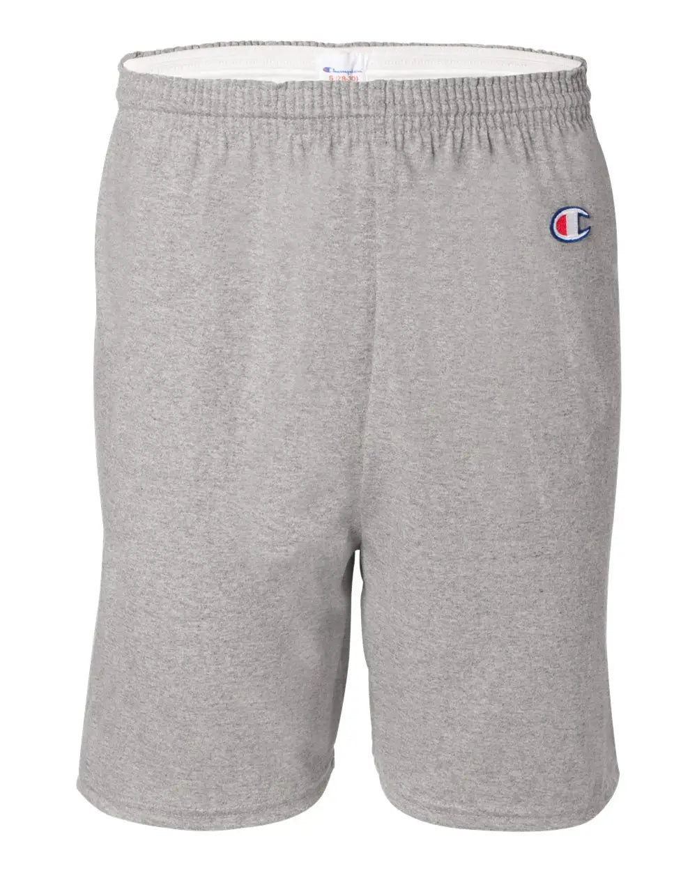 Champion 8187 Cotton Gym Shorts - Oxford Grey Heather