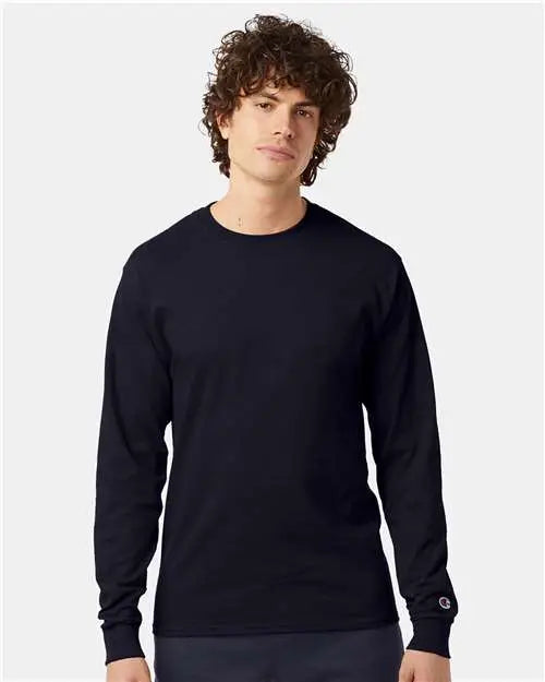 Champion Cc8c Long Sleeve T-shirt - Navy