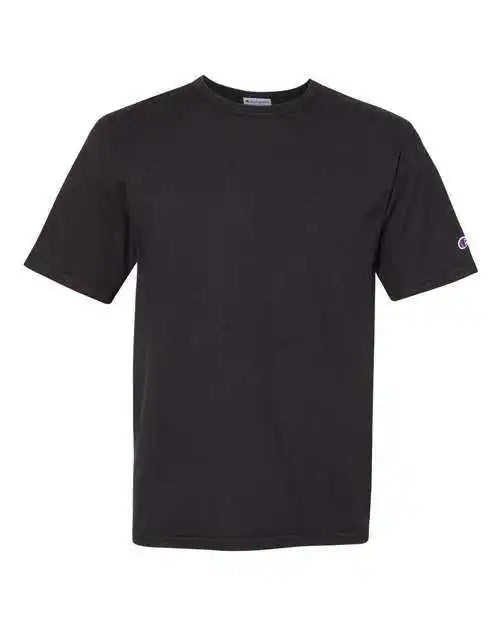 Champion Cd100 Garment Dyed Short Sleeve T-shirt - Black