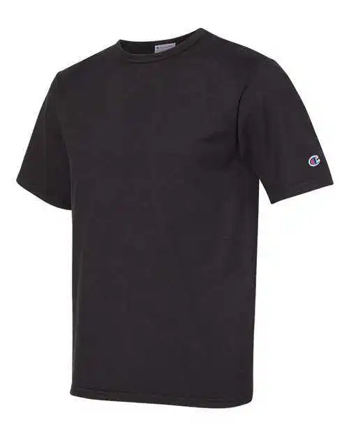 Champion Cd100 Garment Dyed Short Sleeve T-shirt - Black