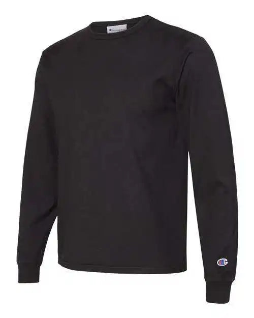 Champion Cd200 Garment Dyed Long Sleeve t Shirt Black