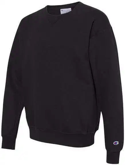 Champion Cd400 Garment Dyed Crewneck Sweatshirt Black