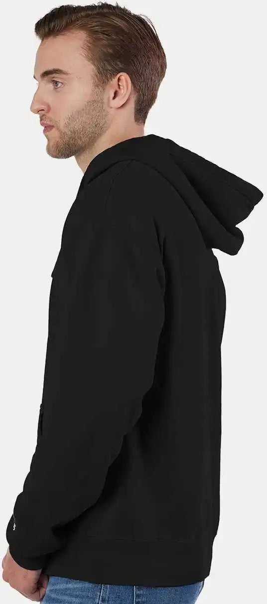 Champion Cd450 Garment Dyed Hooded Sweatshirt - Black