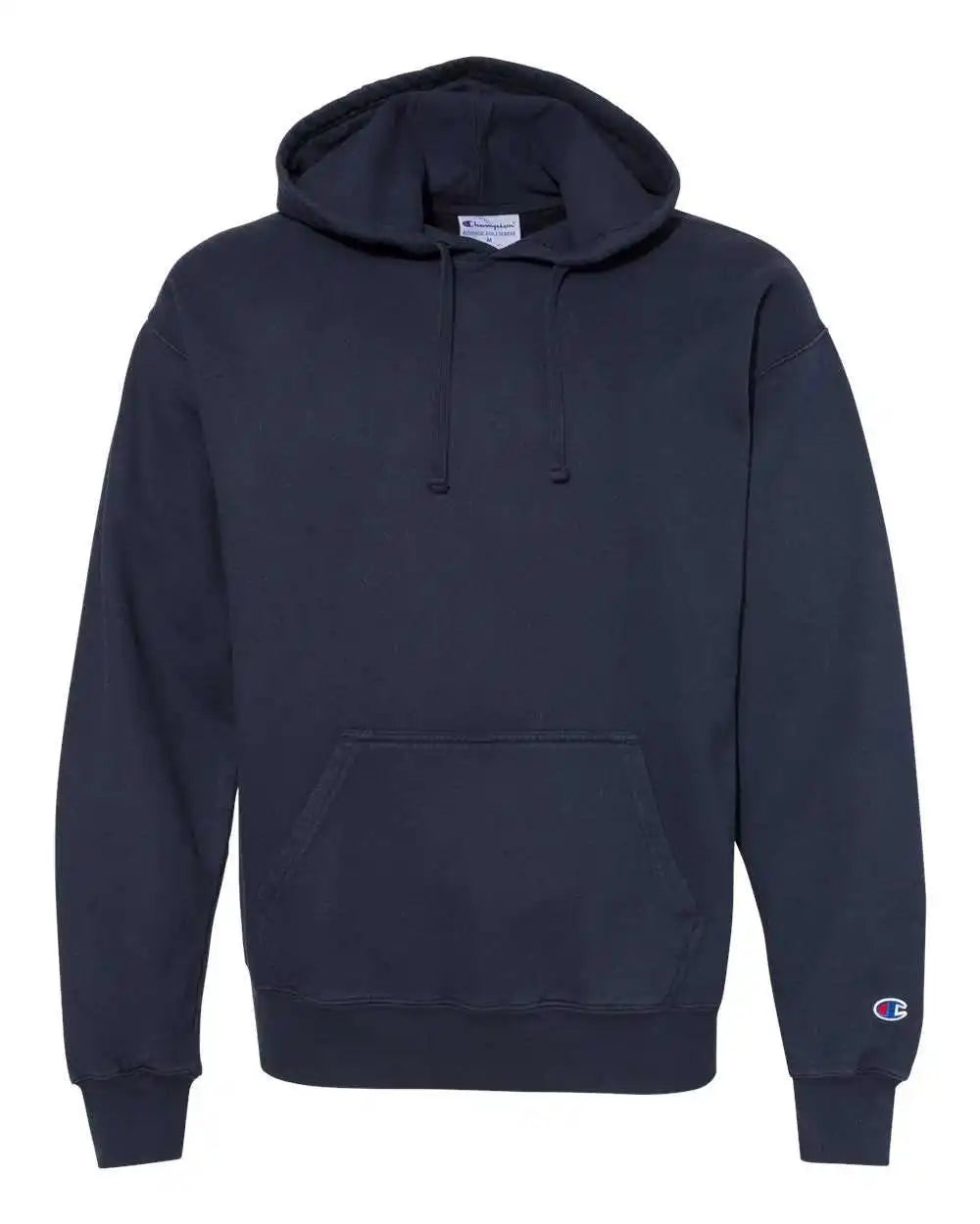Champion Cd450 Garment Dyed Hooded Sweatshirt Navy