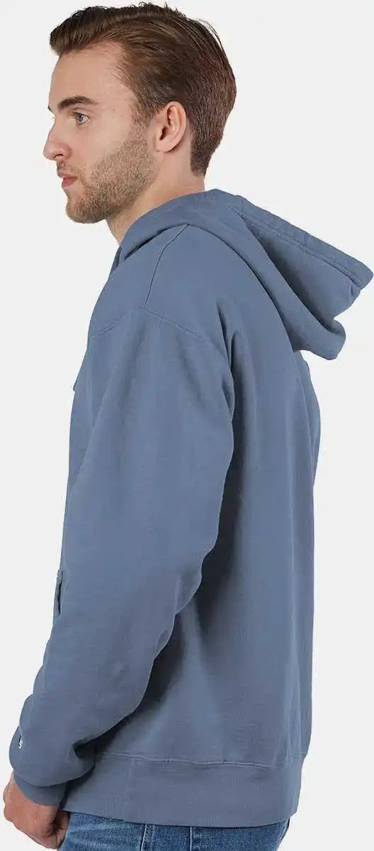 Champion Cd450 Garment Dyed Hooded Sweatshirt - Saltwater