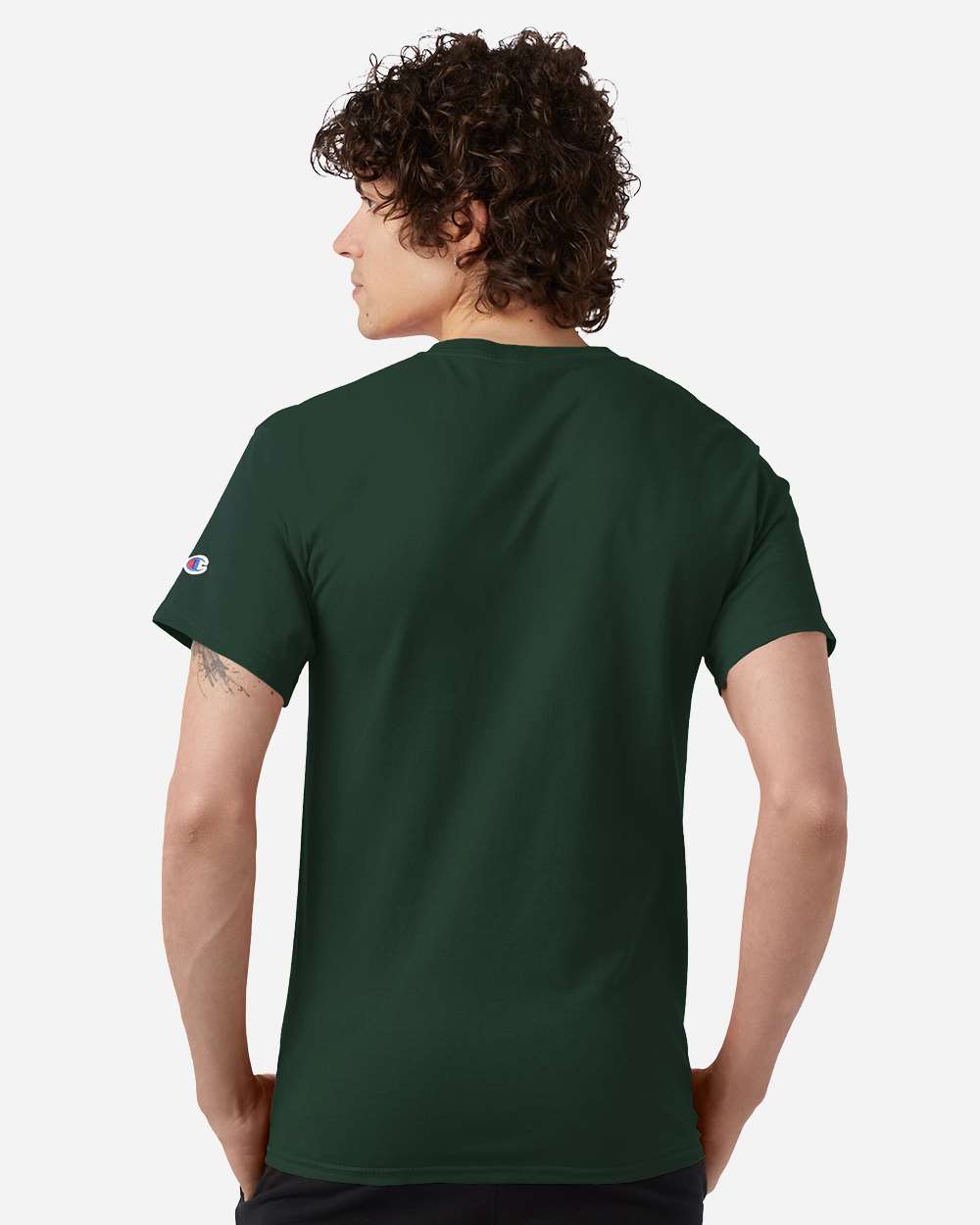 Champion Ch1000 Unisex Jersey T-shirt - Dark Green