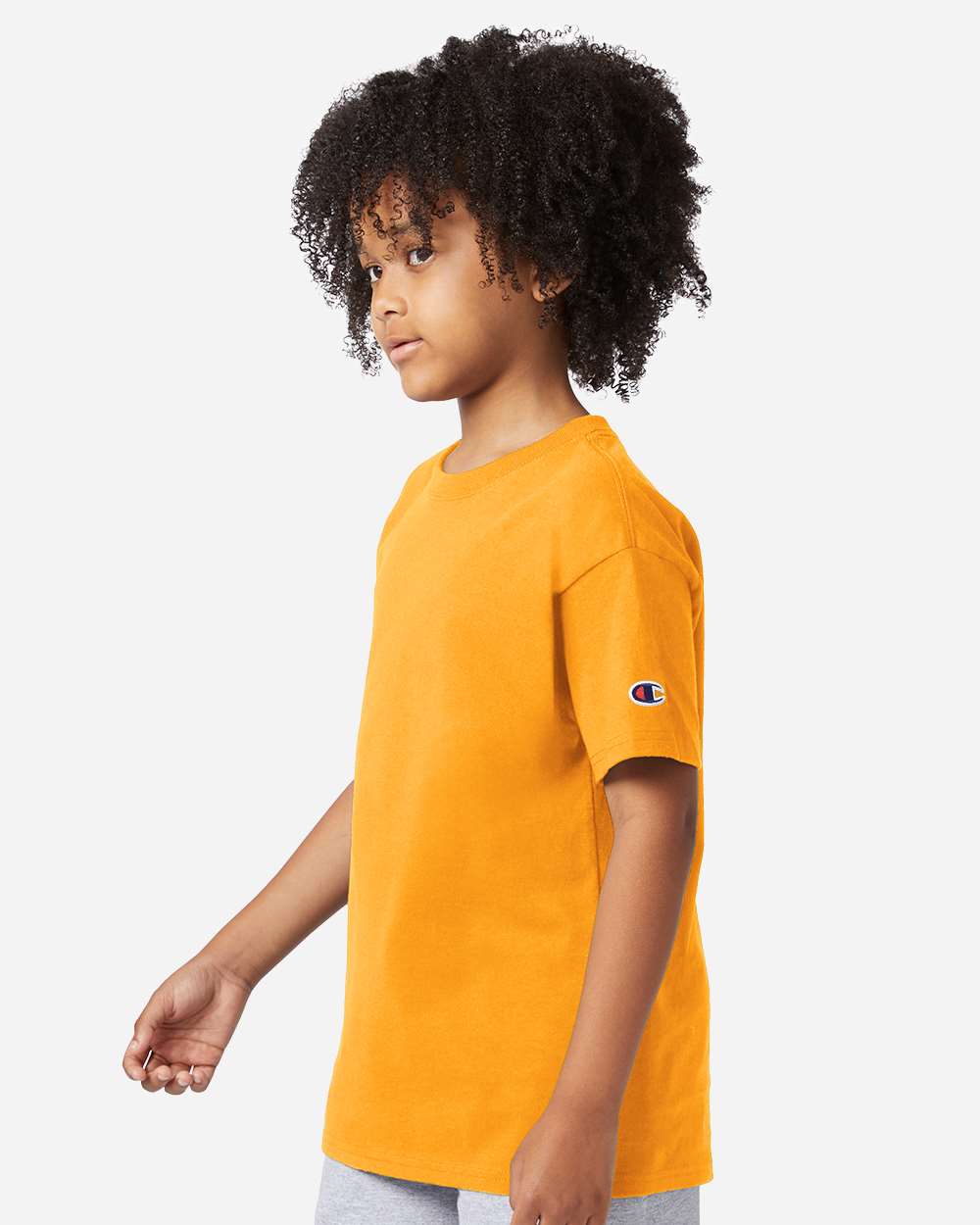 Champion Ch1081 Youth Jersey T-shirt - C. Gold
