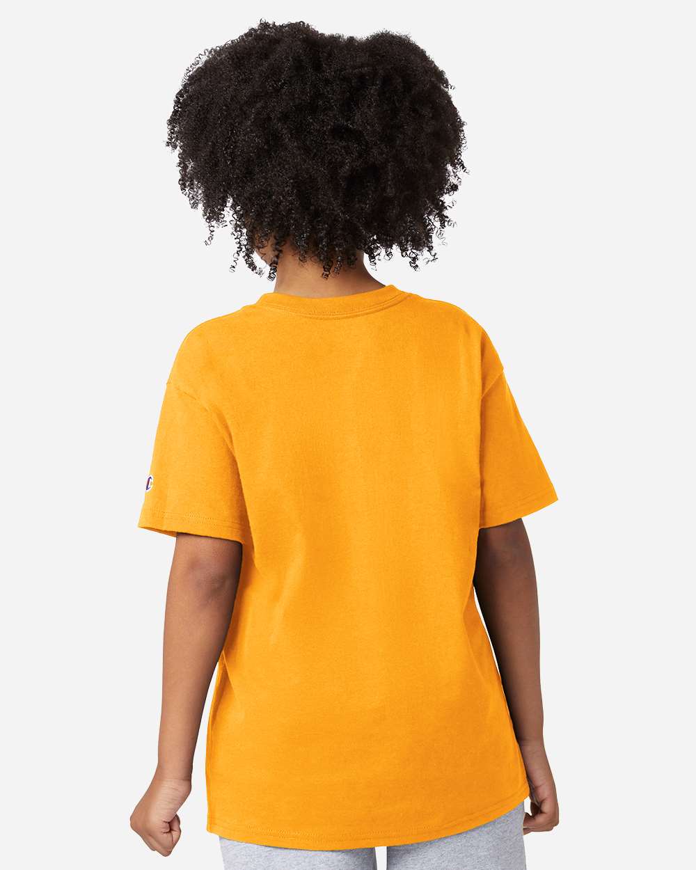 Champion Ch1081 Youth Jersey T-shirt - C. Gold