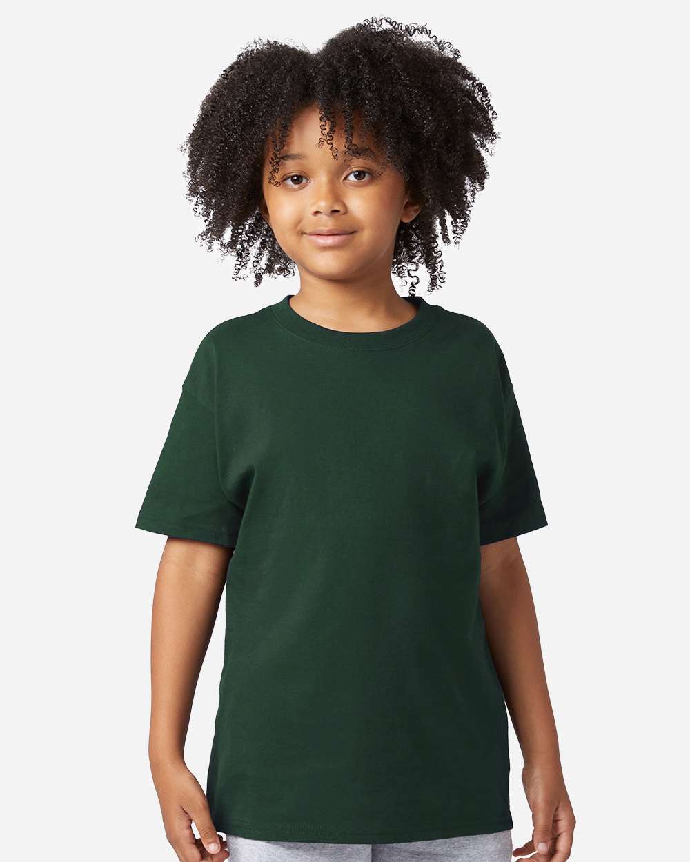 Champion Ch1081 Youth Jersey T-shirt - Dark Green