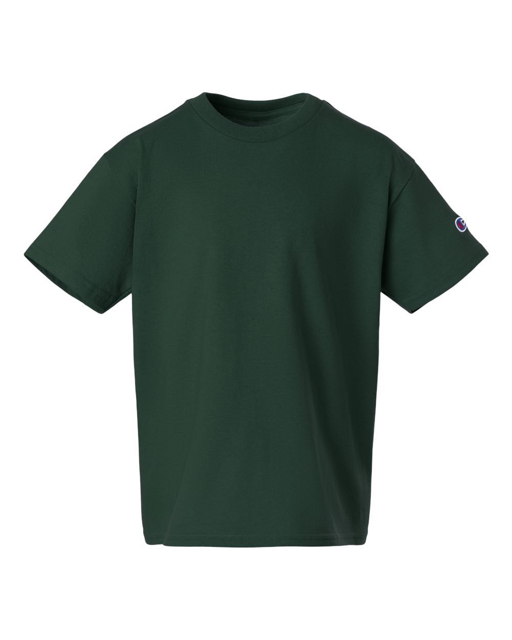 Champion Ch1081 Youth Jersey T-shirt - Dark Green