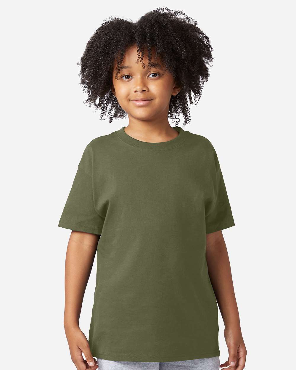 Champion Ch1081 Youth Jersey T-shirt - Fresh Olive