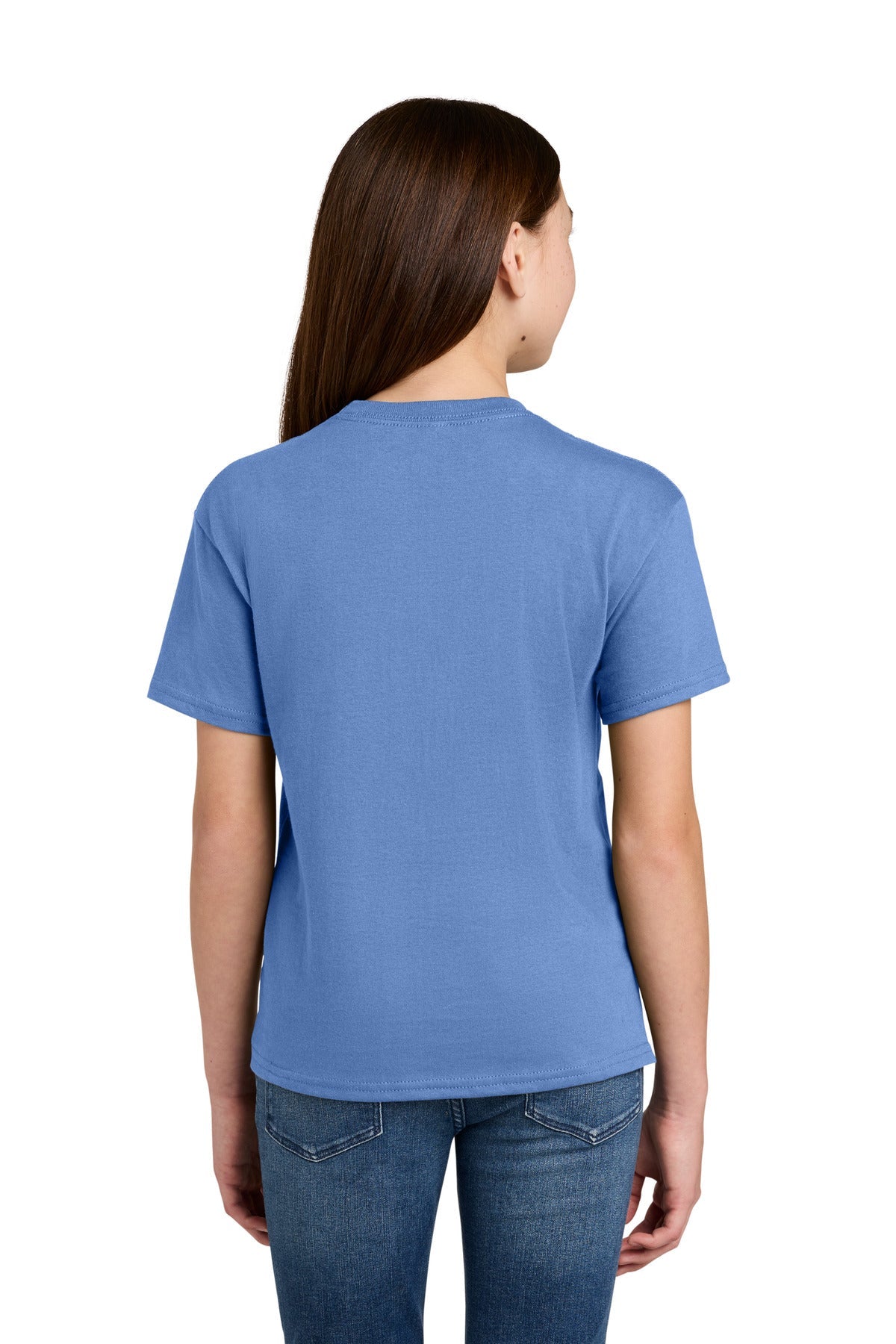 Champion Ch1081 Youth Jersey T-shirt - Light Blue