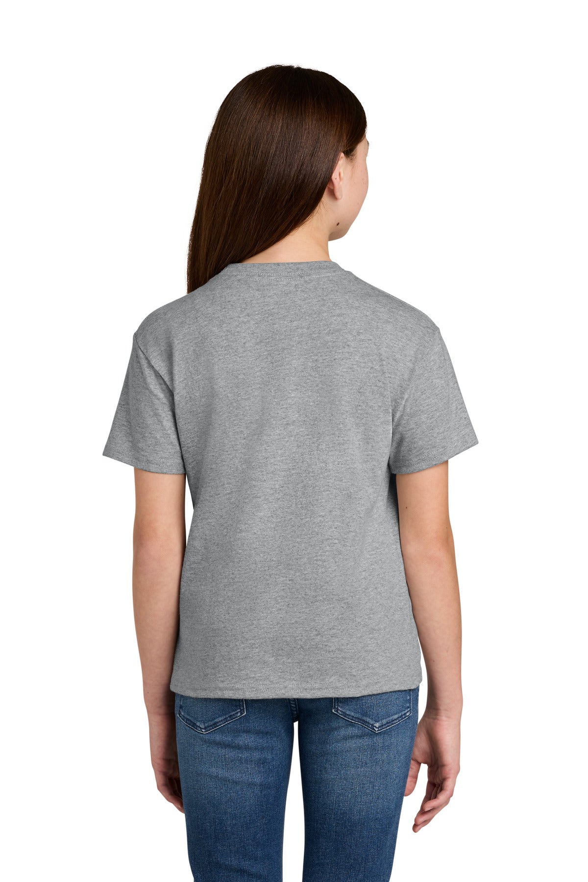 Champion Ch1081 Youth Jersey T-shirt - Light Steel