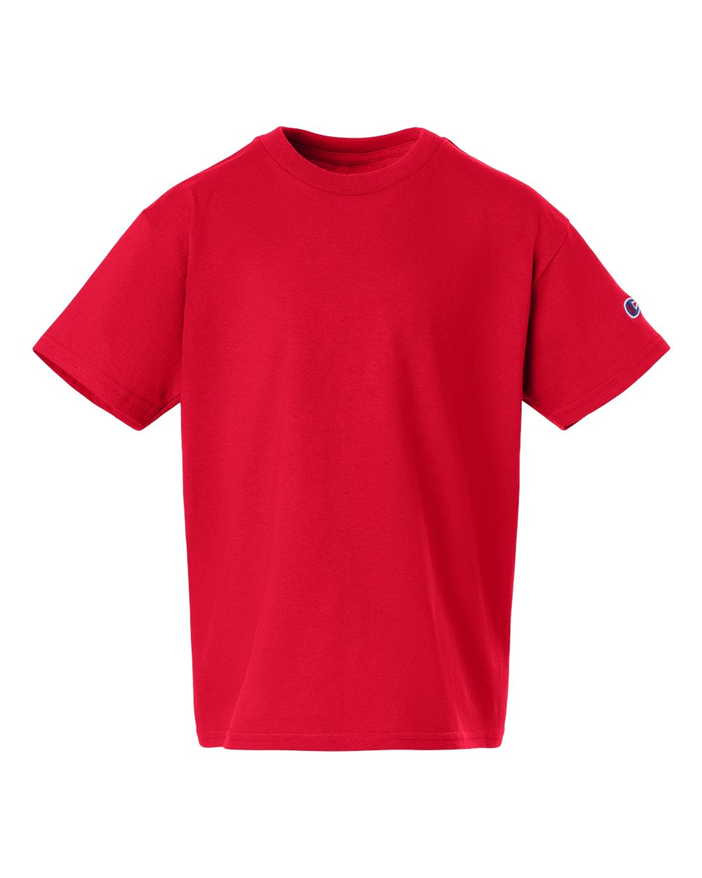 Champion Ch1081 Youth Jersey T-shirt - Red