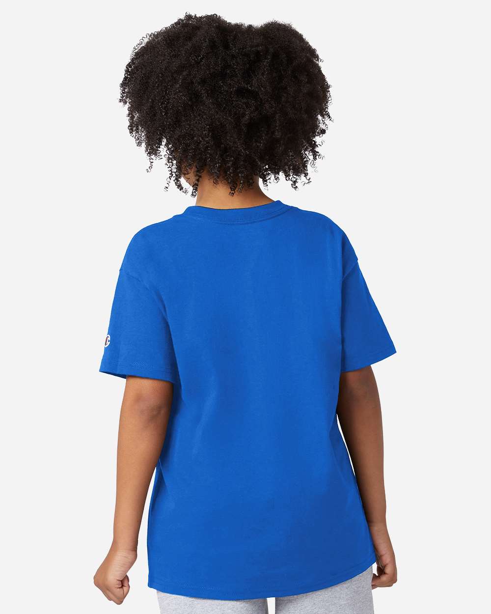Champion Ch1081 Youth Jersey T-shirt - Royal Blue
