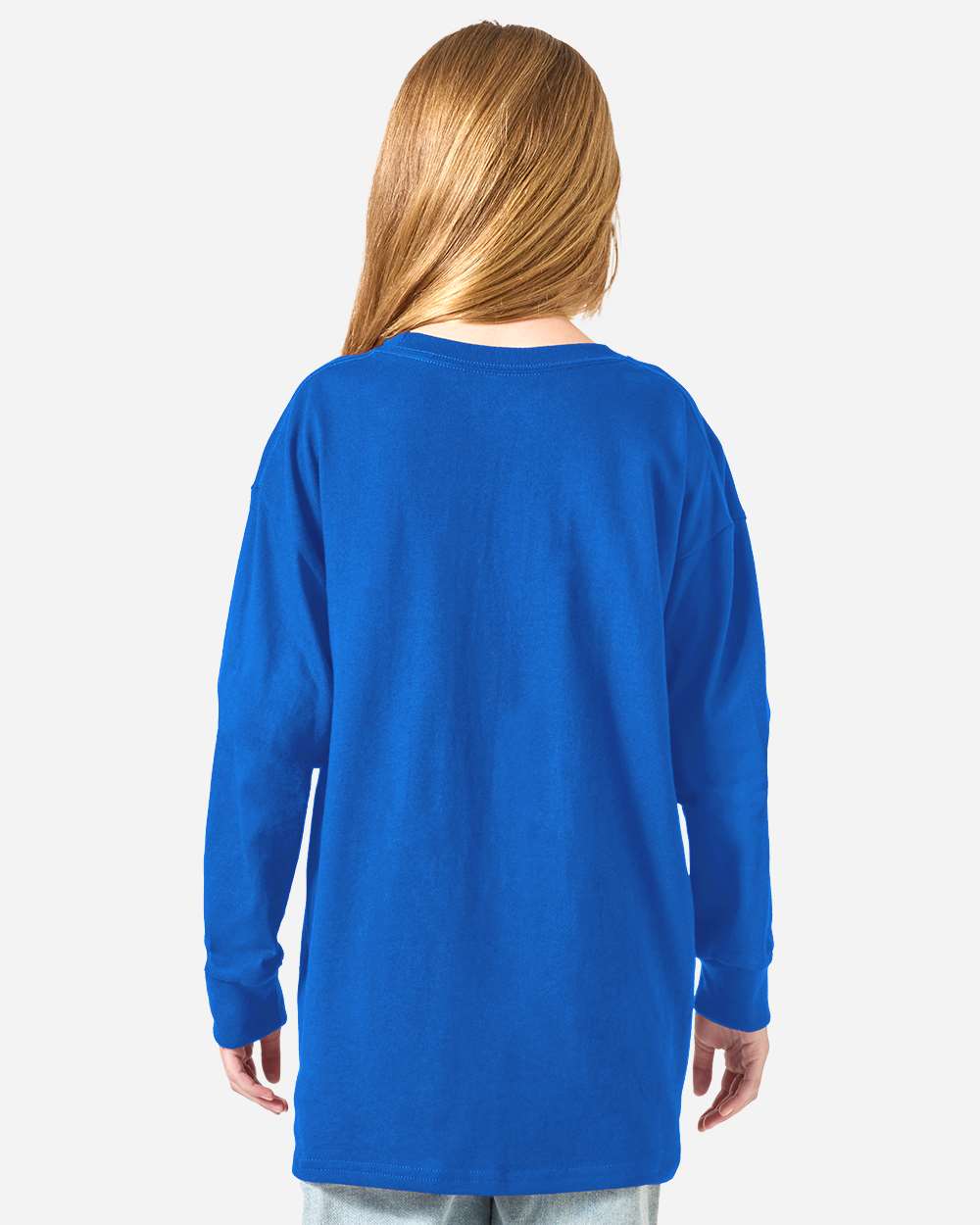 Champion Ch1751 Youth Long Sleeve T-shirt - Royal Blue