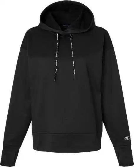 Champion Chp100 Women’s Sport Hooded Sweatshirt - Black