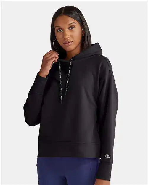 Champion Chp100 Women’s Sport Hooded Sweatshirt - Black
