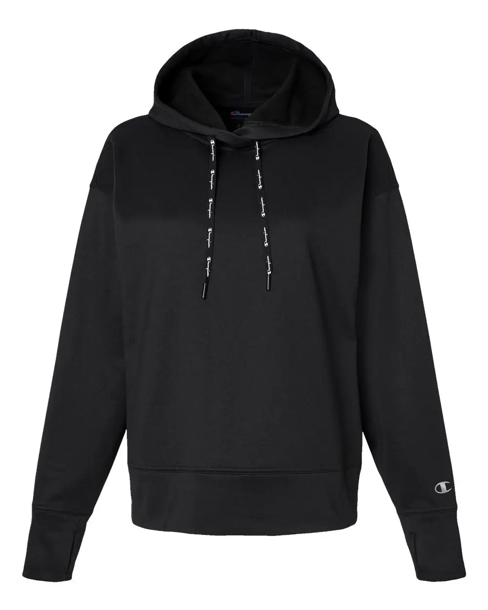 Champion Chp100 Women’s Sport Hooded Sweatshirt - Black