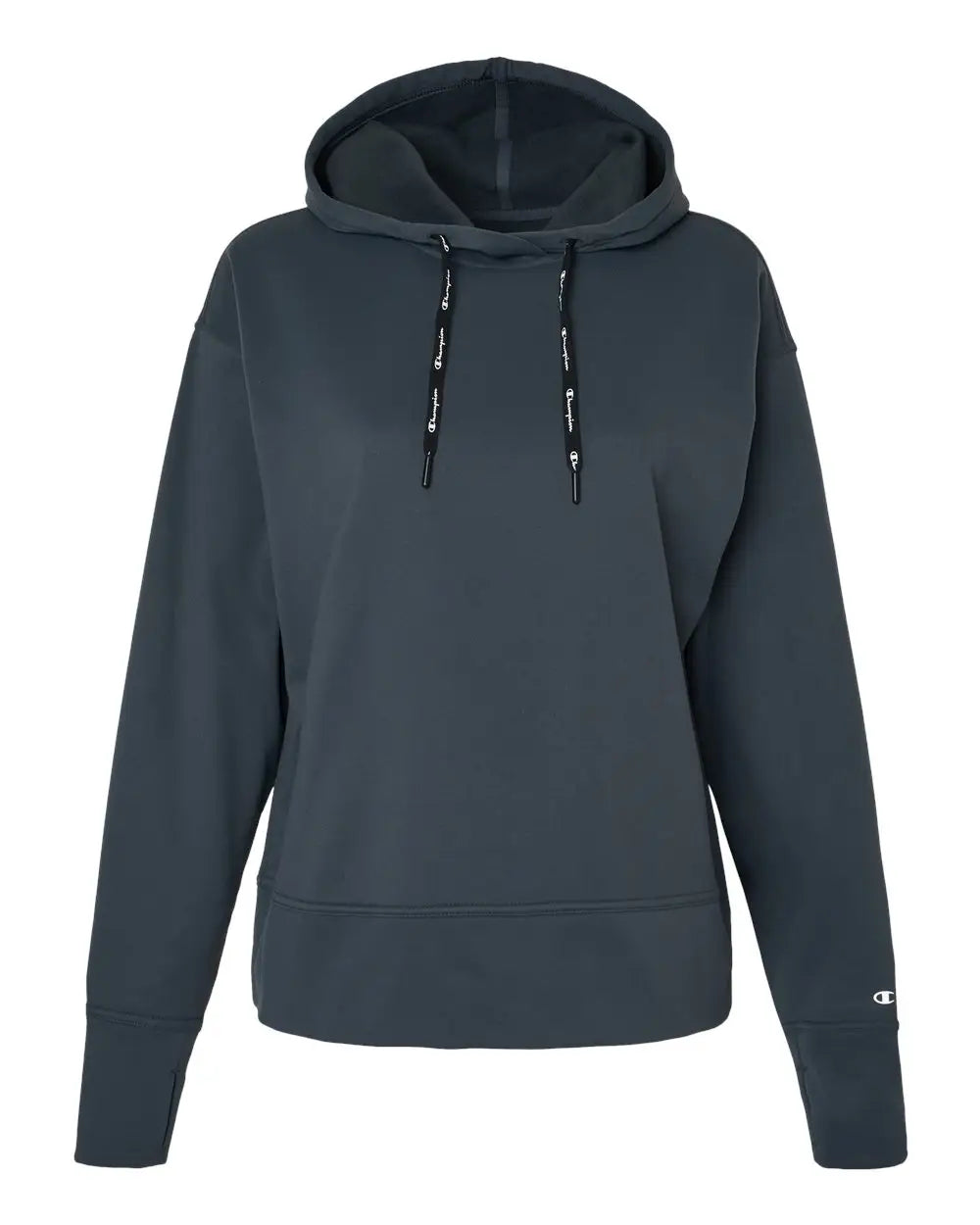 Champion Chp100 Women’s Sport Hooded Sweatshirt - Stealth - Dark Gray / s
