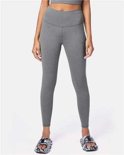 Champion Chp120 Women’s Sport Soft Touch Leggings - Ebony Heather