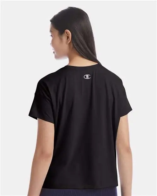 Champion Chp130 Women’s Sport Soft Touch T-shirt - Black