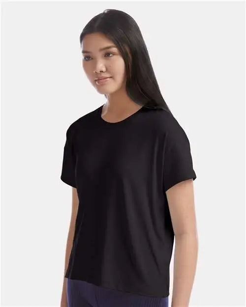 Champion Chp130 Women’s Sport Soft Touch T-shirt - Black