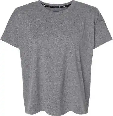 Champion Chp130 Women’s Sport Soft Touch t Shirt Ebony Heather