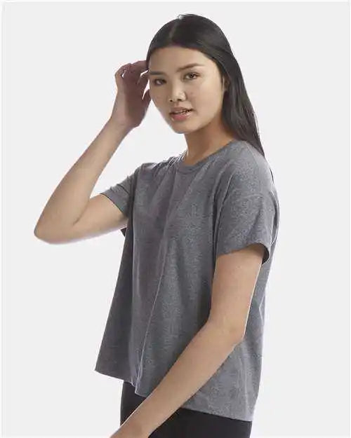 Champion Chp130 Women’s Sport Soft Touch t Shirt Ebony Heather