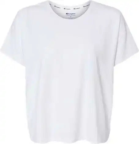 Champion Chp130 Women’s Sport Soft Touch t Shirt White