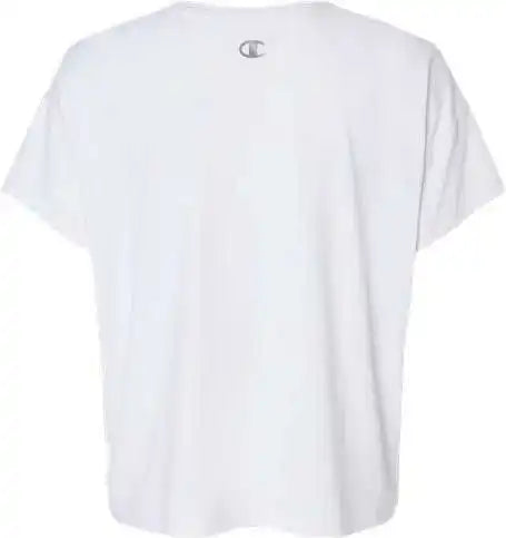 Champion Chp130 Women’s Sport Soft Touch t Shirt White