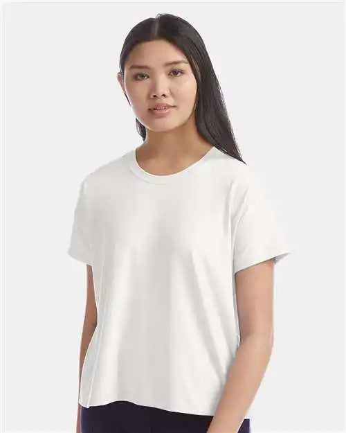 Champion Chp130 Women’s Sport Soft Touch t Shirt White