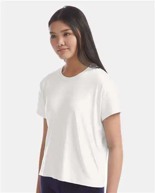 Champion Chp130 Women’s Sport Soft Touch t Shirt White