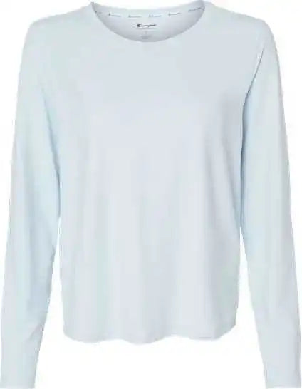 Champion Chp140 Women’s Sport Soft Touch Long Sleeve T-shirt - Collage Blue